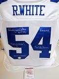 Randy White Autogrpahed White Cowboys Throwback Jersey w/ 5 Inscriptions.....JSA COA Amazon.com