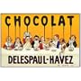 Chocolate Delespaul Havez-Framed 32x47 Canvas Art