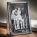 4x6 Picture Frame Clear Glass Wedding Photo Frame Family Anniversary Baby Keepsake Gift Vintage Home Décor J Devlin Pic 360-46V (4x6 Vertical)