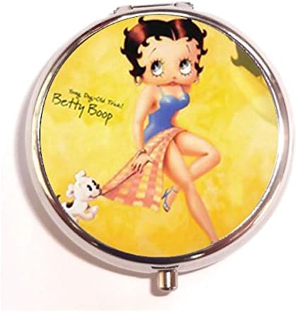 Betty Boop Personalized Diy Pill Case Medicine Box Springs Home Decor Silver Metal Box Handmade by KK King