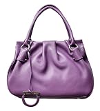 Salvatore Ferragamo Lavender Leather Selina Bag 21-A066