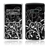 B&W Fleur Design Protective Skin Decal Sticker for LG enV2 VX9100 Cell Phone