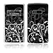 B&W Fleur Design Protective Skin Decal Sticker for LG enV2 VX9100 Cell Phone