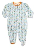 Zutano Unisex-baby Infant Fishies Footie