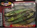 Tsunami Pro Holographic Split Tail Minnow Swim Baits - 4 Pack