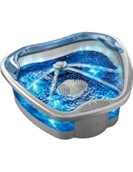 HoMedics Hydro-Therap Foot Massager, Clear