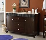 54 Contemporary Style Felton Bathroom Sink Vanity - Model Q154GT-54