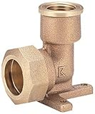 キッツ 鉛フリー青銅製水道用ポリエチレン管1種用金属継手 “KCPジョイント・座付給水栓エルボ" KITZ-1QL 13A