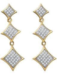 0.30CT-DIA MICRO-PAVE EARRINGS