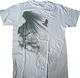 Rhinestone Praying Hands and Rays Printed Mens T-Shirt - Clearance Sale !