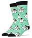 ooohyeah Fun Novelty Crew Socks For Men, 4 Pack Funny Crazy Silly Socks, Cool Casual Dress Socks