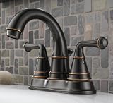 Peerless P99790LF-OB Apex Two Handle Centerset Lavatory Faucet, Oil Bronze