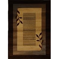 Traditional Area Rug, Royal Treasure Brown Blue