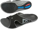 Spenco Polysorb Total Support Kholo Sandals, Black/Pewter, Men's 11