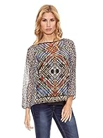 Peace & Love Blusa Cotingas (Multicolor)