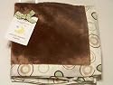 Carter's Snuggle Me Brown Circles Security Blanket 2-pack