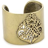 Lucky Brand Take Ivy Gold-Tone Openwork Cuff B