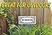No Soliciting Sign for Indoor or Outdoor use by MySigncraft by MySigncraft