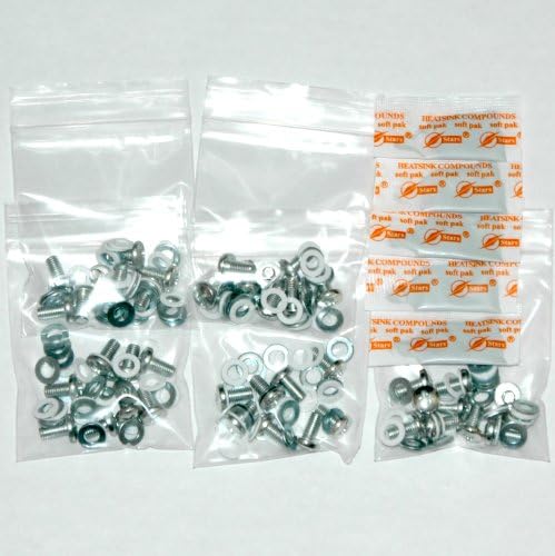 XBOX 360 Bulk Hardware Repair Kit 5 Sets Complete with XBRdepot Stars 900 Thermal Compound & Complimentary Deluxe Instructional e-Manual