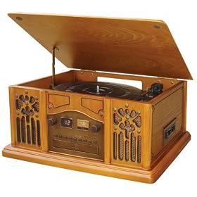 Click here to buy Innovative Technology IT 4-in-1 Music Center - Brown (ITRR-301) by Innovative Technology.