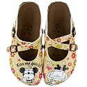 Birkis Clogs ''Dorian'' from Birko-Flor in kiss me quick with a narrow insole
