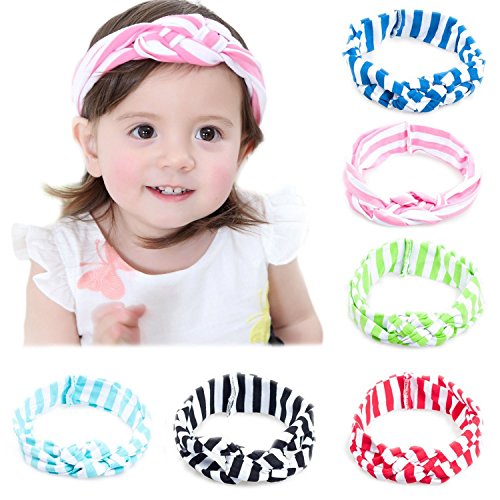 XifeÂ® Baby Newborn Stretchy Cotton Headbands Girl's Hairband Wrap Turbans