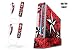 Nintendo Wii Console Skin with E Shock impact protection - Northstar Red