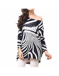 Belted Long Sleeves Cashmere Striped Print Mini Dress 