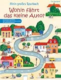 Produkt-Bild: Mein gro&szlig;es Spurbuch - Wohin f&auml;hrt das kleine Auto?