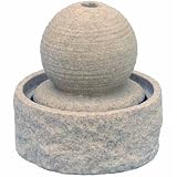 Outdoor Living : Woodstock Sphere Fountain Sandstone