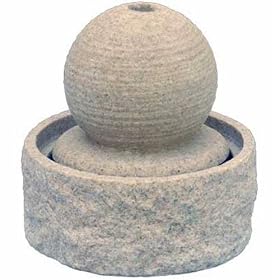 Woodstock Sphere Fountain Sandstone from Garden Fountains