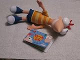 Disney Gabble Head Phineas and Ferb Plush -- Phineas
