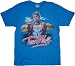 Teen Wolf Movie Poster Blue T-shirt Tee