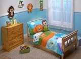 Fisher-Price Precious Planets 4 Piece Toddler Bedding Set, Blue