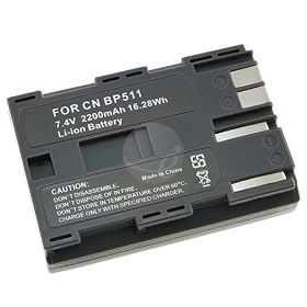 BP-511 508 512 514 Battery For Canon Optura Mini DV EOS by
