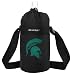 Michigan State University Water Bottle Holder and Bottle MSU Spartans Logo Sport Fitness Workout Gifts and Gift Ideas For Man Men Him Her Women Ladies Runners Joggers Sports OFFICIAL NCAA MERCHANDISE Water bottle