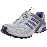 adidas Women's Kanadia 2 Trail Running Shoe,Onix/Purple/Medium Lead,8 M