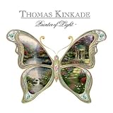 Thomas Kinkade Garden Of Prayer Porcelain Butterfly Collector Plate