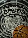 NBA San Antonio Spurs Royal Plush Raschel Blanket Twin 60X80