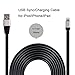 Sunnest(TM) 2Pack 10Ft 8 Pin Lightning to USB Extra Long Flat Sync and Charging Cable Core for iPhone 6s plus/6s/6plus/6/5s/5c/5, iPad Air, iPad Mini, iPod Touch&iPod Nano, One Year Guarantee(Black)