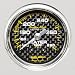 Auto Meter 4731 Carbon Fiber Mechanical Water Temperature Gauge