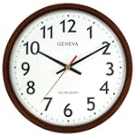Geneva Brown 14-Inch Electric Quartz...