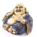Buddha With Fan Moneybox - Small