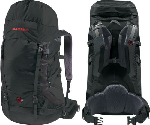 Mammut Uni Reiserucksack Heron Element, black-graphite, 60+15l, 2510-02110-0040-1061