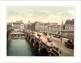 The bridge Glasgow Scotland, c. 1890s, (S) Library Image