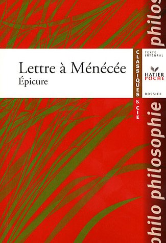 Lettre � M�n�c�e