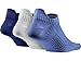 Nike Womens Dri-Fit Lightweight No Show 3-Pair Pack Multicolor 1 MD (Women's Shoe 6-10)