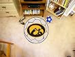 Iowa Hawkeyes 29" Round Soccer Ball Floor Mat (Rug)