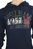 Lucky Brand Jeans Men's Thermal Hoodie Blue 7MD7143-4NL/400