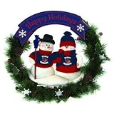 Atlanta Thrashers Nhl Snowman Christmas Wreath (20)"